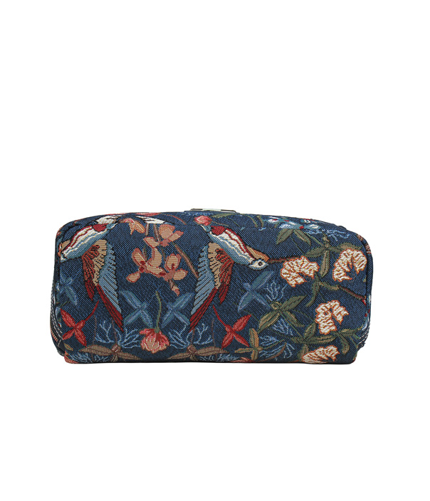 Blue Humming Bird Tapestry Handbag Purse
