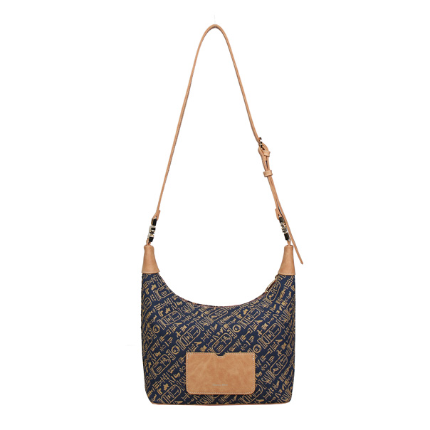 Cuneiform Tapestry Hobo Shoulder Bag