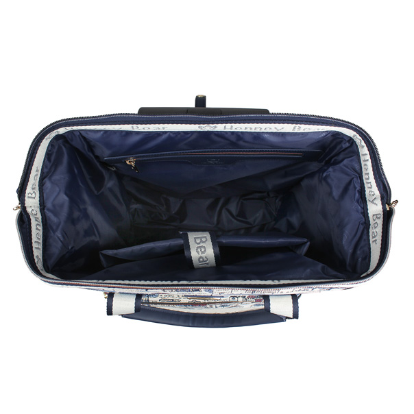Euro City Tapestry Rolling Travel Backpack