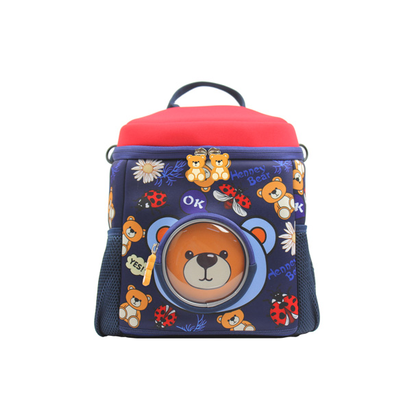 Blue Teddy Kids Backpack