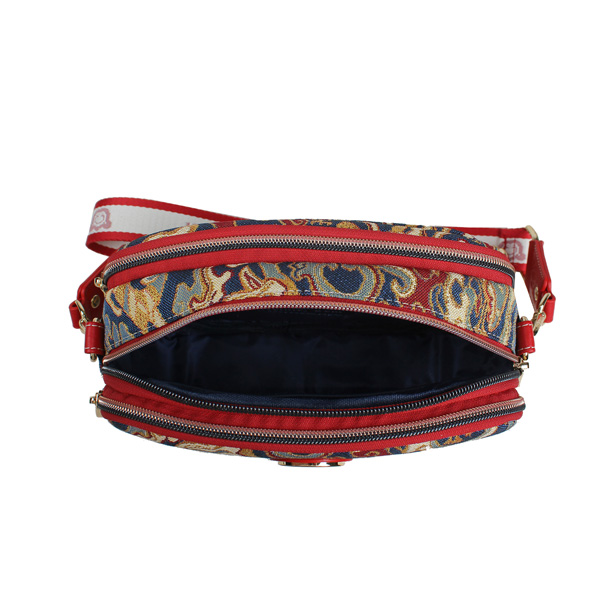 Oriental Star Tapestry Crossbody Bag