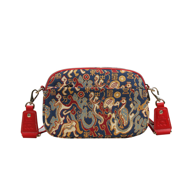 Oriental Star Tapestry Crossbody Bag