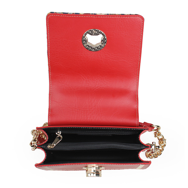 Oriental Star Tapestry Shoulder Bag