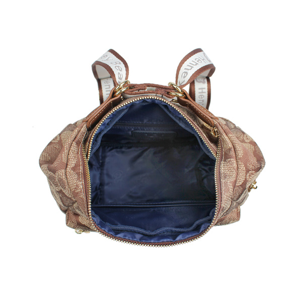 Shadow Bear Brown Tapestry Shoulder Bag