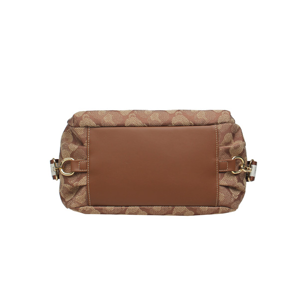 Shadow Bear Brown Tapestry Shoulder Bag
