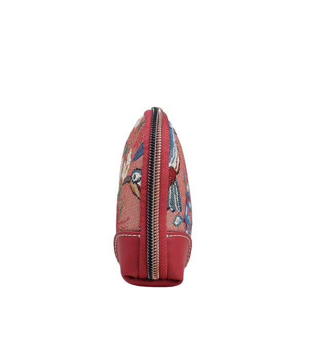 Pink Hummingbird Tapestry Zip Pouch