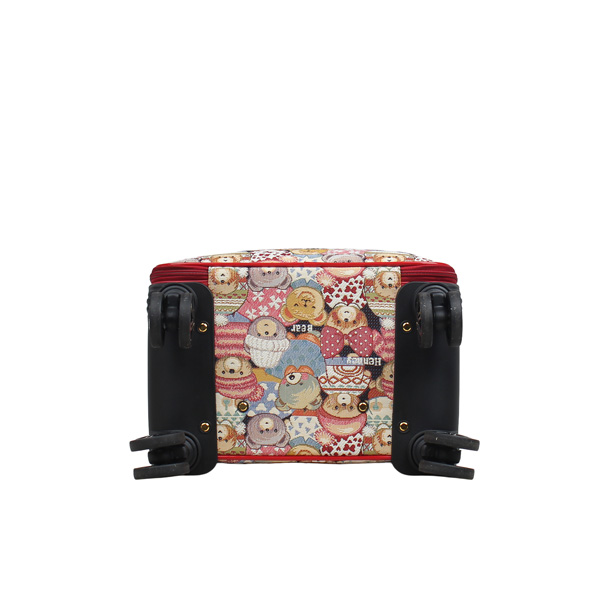 Tapestry Cute Bear Cabin Luggage