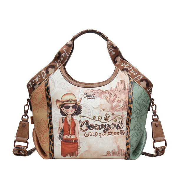 Western Odyssey Artistic Shoulder Bag