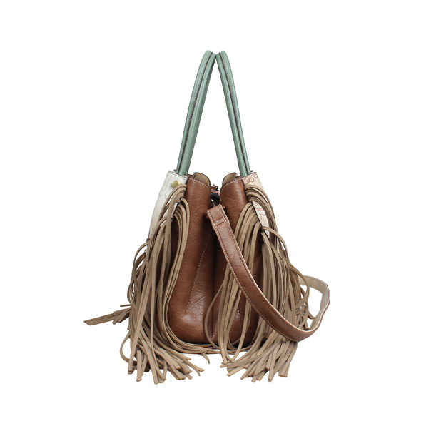 Western Odyssey Fringe Shoulder Bag