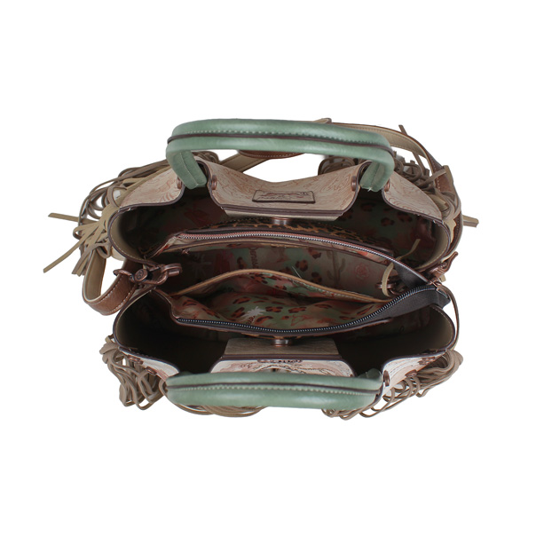 Western Odyssey Fringe Shoulder Bag
