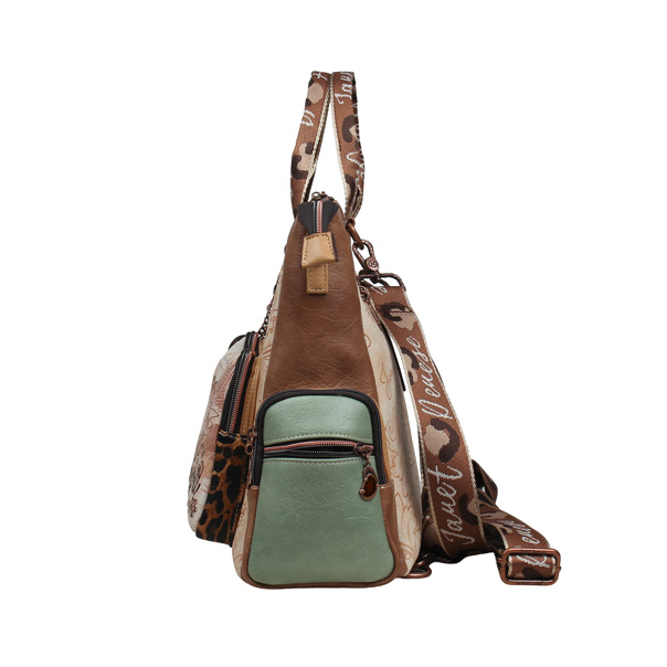 Western Odyssey Multi-Pocket Shoulder Bag